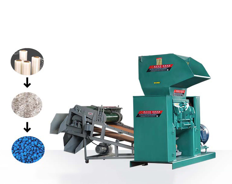 CF3 heavy-duty crusher with iron removal machine