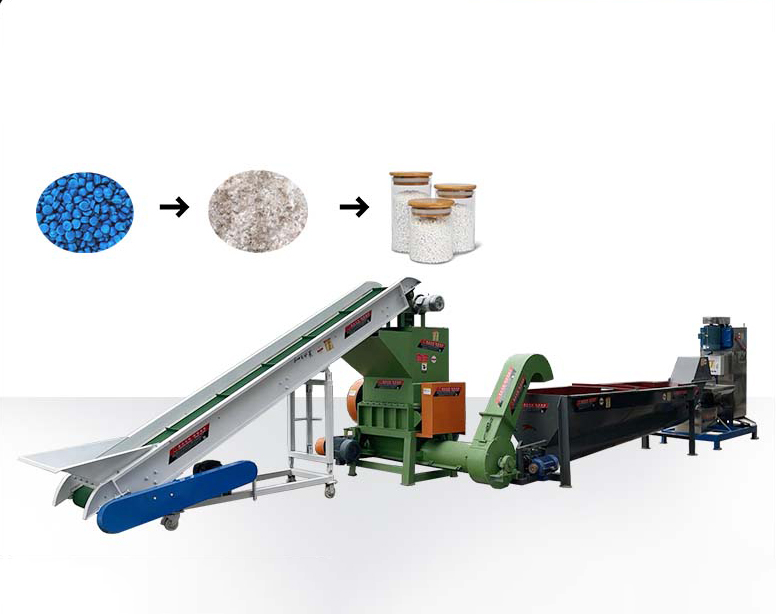 PVC/ABS waste plastic cleaning line