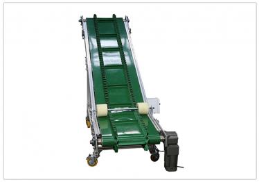 Large moving inclined wave conveyor for aluminum powder conveyor belt