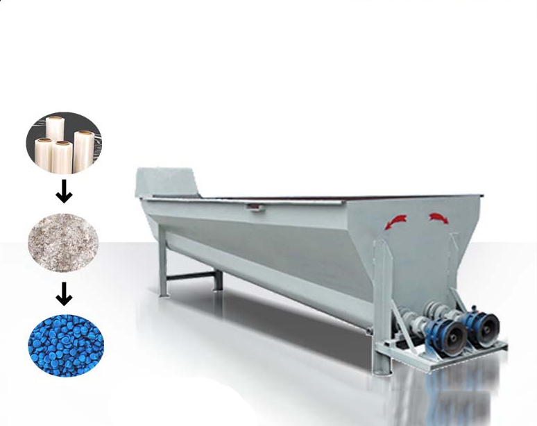 High yield pet rinsing machine