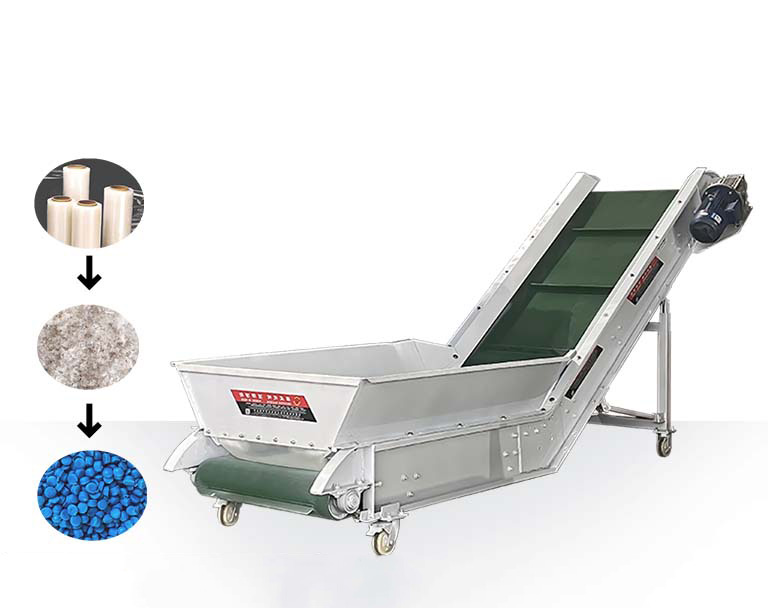 T-shaped conveyor