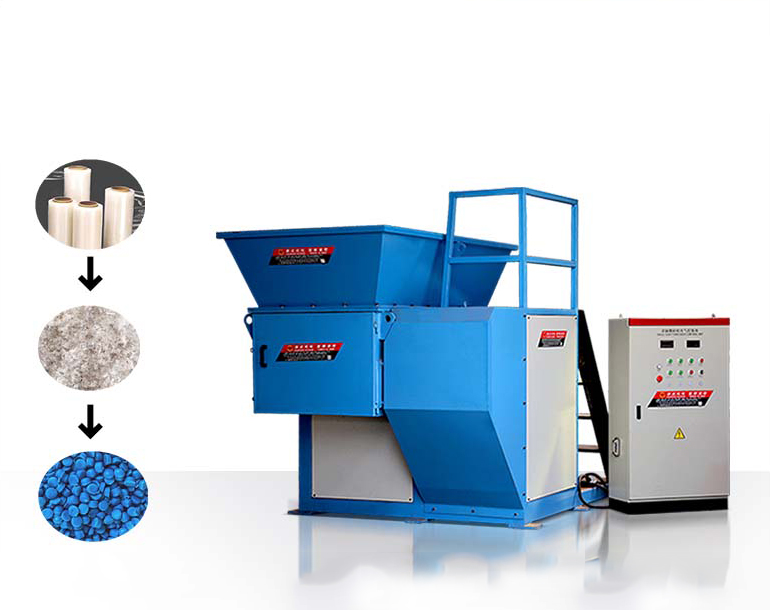 800 single shaft shredder CF4 crusher (for large materials)