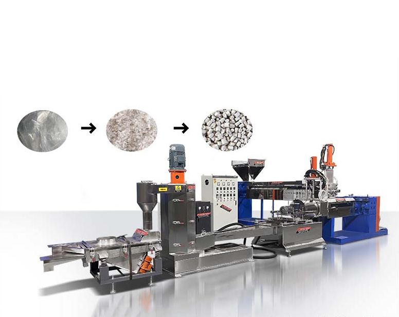 PVC double stage high yield granulation unit