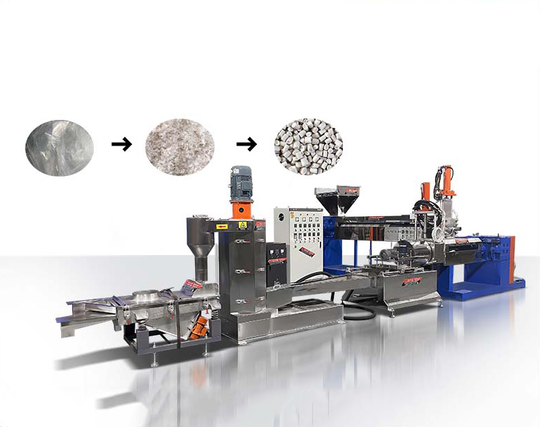 PVC double stage high yield granulation unit