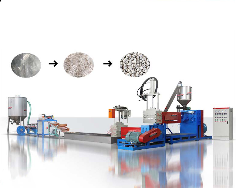PVC double stage high yield granulator