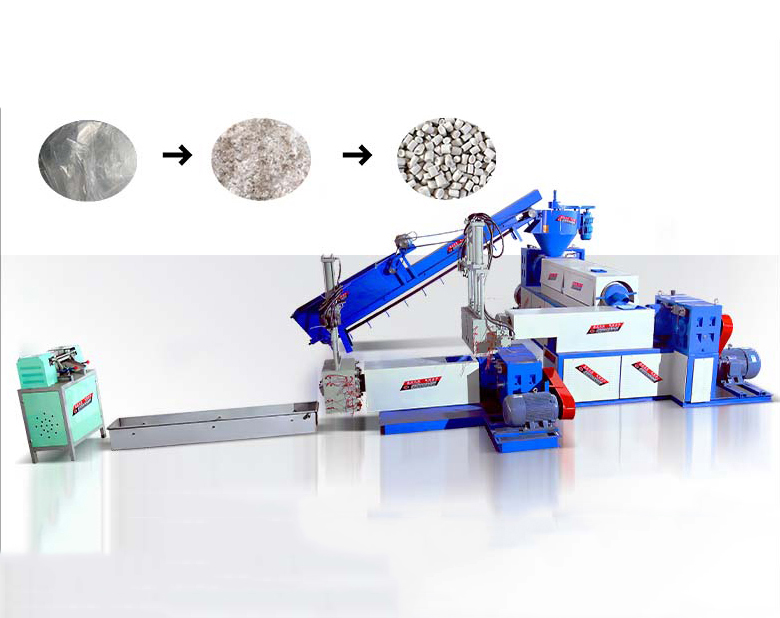 PP PE third stage high yield granulator