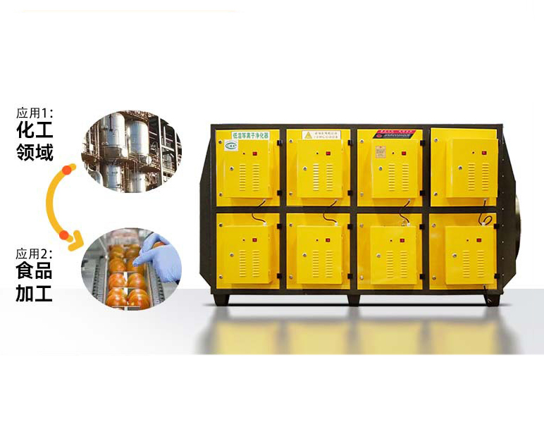 Plasma low-temperature purifier, organic waste gas purifier, plastic flue gas treatment equipment